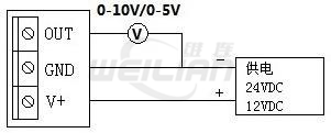 SF60面风速传感器 电气连接 维连传感器