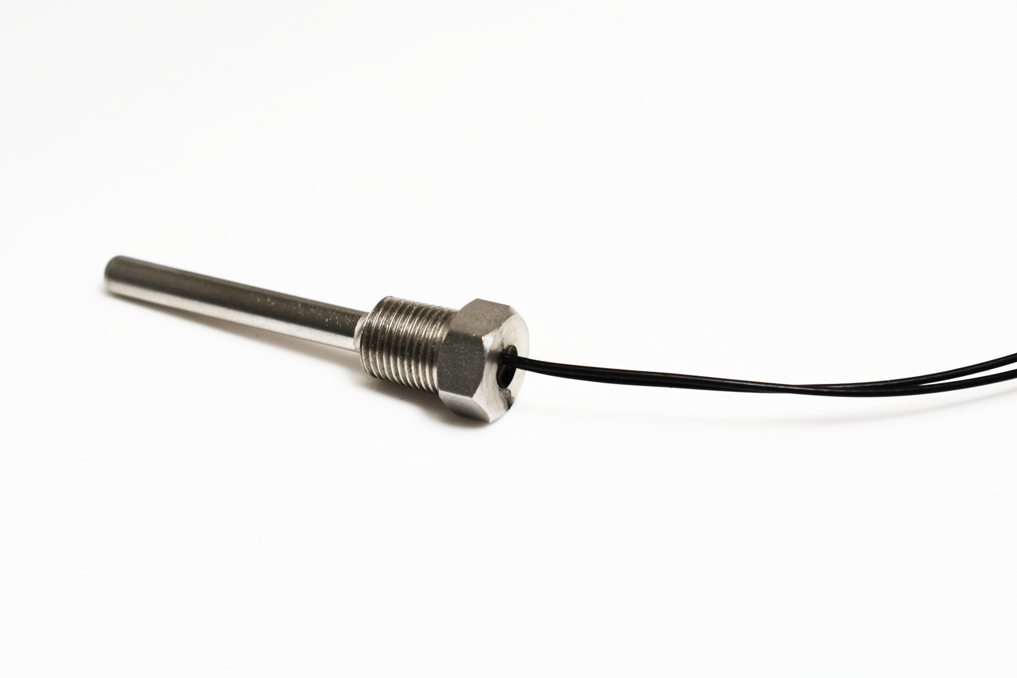 铝螺纹金属管和六角  维连温度传感器