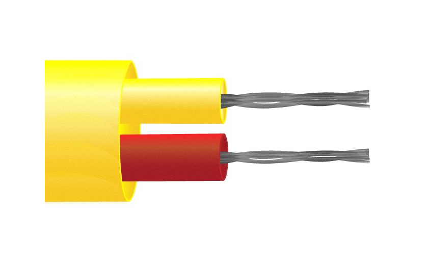 K型PF绝缘扁平对热电偶电缆/电线(ANSI) 维连温度传感器